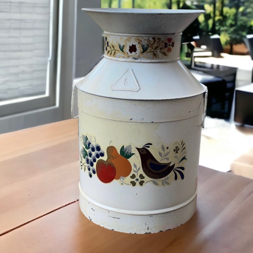Vintage Milk Jug-Can